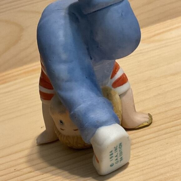 3 Vintage Ceramic Cabbage Patch Kids Baby Figures 1984, OAA Inc. 84 Edition - Picture 7 of 8